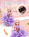 Electric Universal Walking Doll With Music And Dance, Wedding Dress Princess With LED Lights And Pleasant Music, Play House Toy,