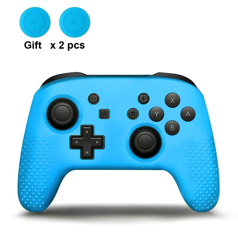 Anti-Slip Soft Silicone Case for Nintendo Switch Pro Controller – Rubber Skin with Joystick Grip Caps