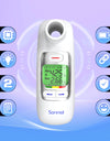 Peak Flow Meter Digital Home Spirometer with Bluetooth  for Asthma COPD Test PEF and FEV1 Smart Personal Portable Espirometer