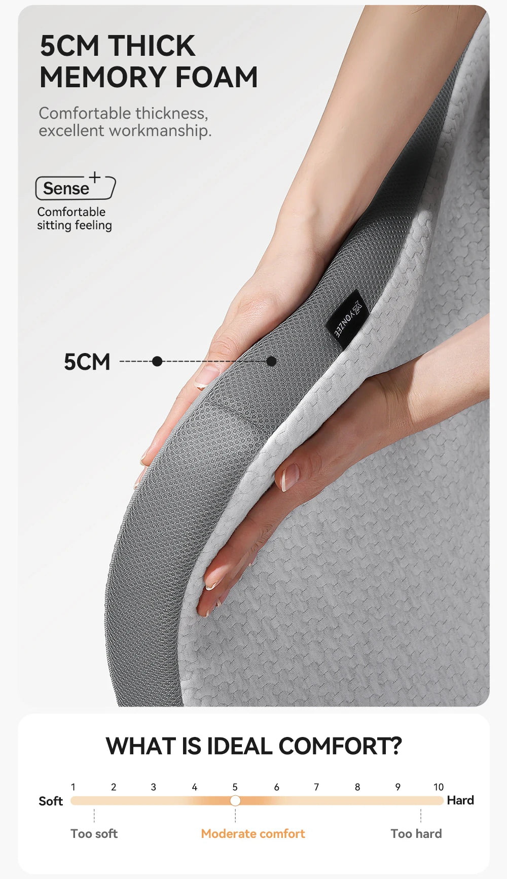 Camping Mattress for Tesla Model Y Juniper 2021 2026 Memory Sponge Car Travel Bed Portable Camping Mattress