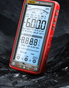 Rechargeable Digital Professional Multimeter Non-contact Voltage Tester AC/DC Voltage Meter LCD Screen Current Tester
