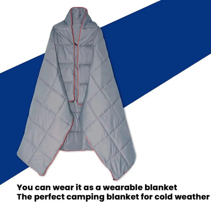 Stay Dry and Comfy Travel Blanket Anywhere Outdoor Camping Windproof for Cold Weather Lightweight Waterproof Wearable Blanket