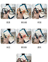 Big Size Woman Eyeglasses Ultra light TR90 White Eyewear Square Full Frame Optical Prescription Frames