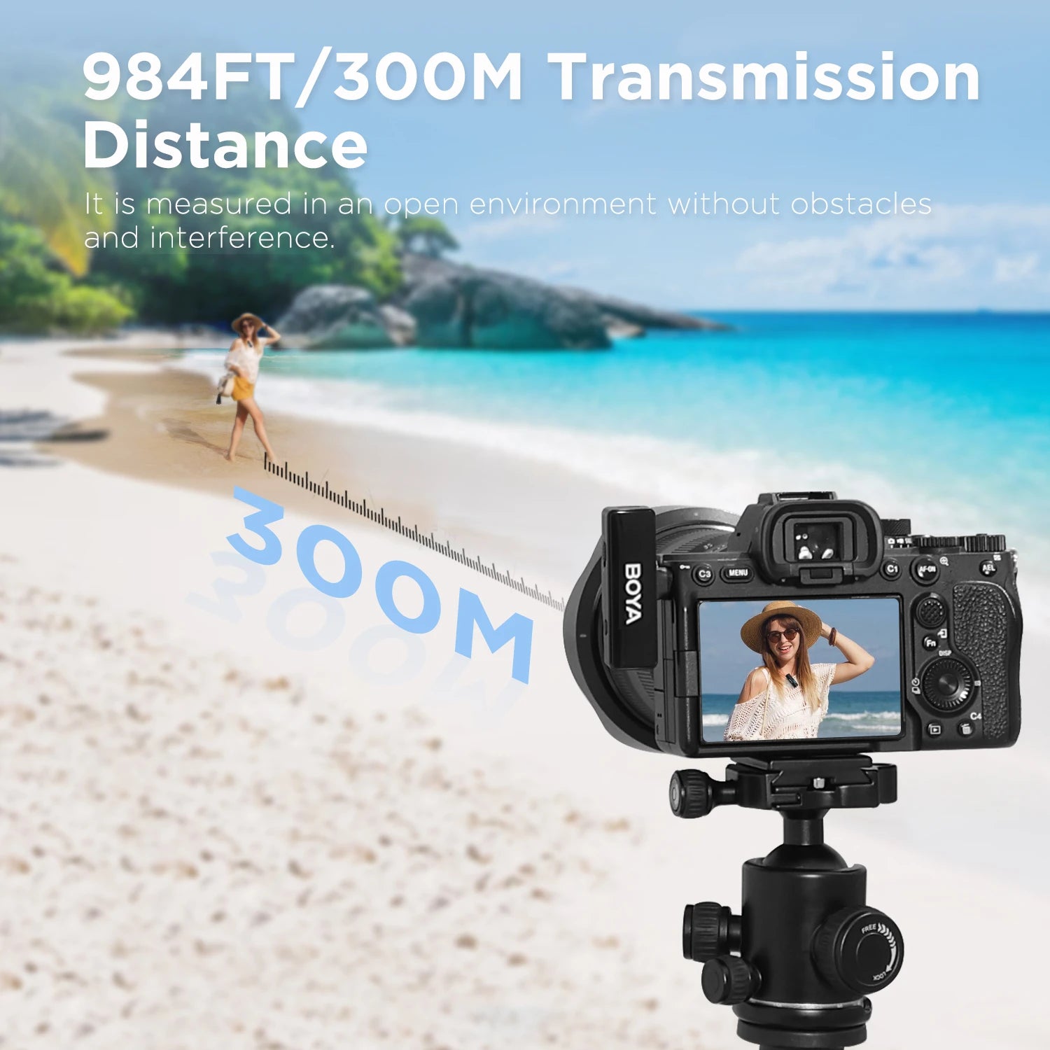 LINK 2 Wireless Lavalier Microphone for iPhone Android DSLR Cameras Smartphone Gaming Youtube Video Recording Streaming