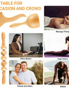 Wood Therapy Massage Tools Maderoterapia Wooden Gua Sha Tool Roller Massage Wooden Swedish Cup Mushroom Massager Anti Cellulite