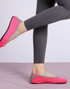 Indoor Fitness Non-slip Soft-soled Yoga Shoes Women's Rope Jumping Mute Stretching Pilates Training Shoes