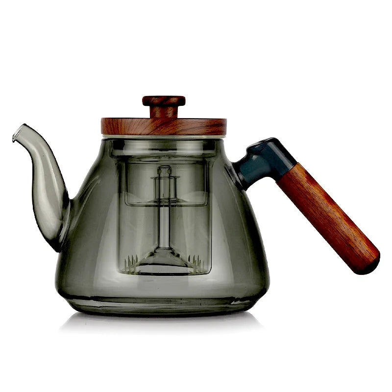1000ml High Borosilicate Glass Teapot with Tea Infuser