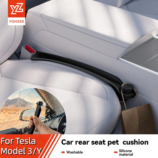 Car Seat Gap Filler with Emergency Safety Hammer for Tesla and All Vehicles