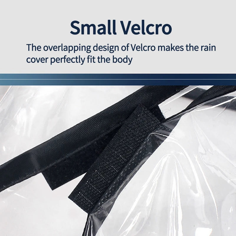 Stroller Rain Cover Transparent Wind Dust Shield Universal Trolley Umbrella Raincoat  Seat Cover Sunshade Breathable