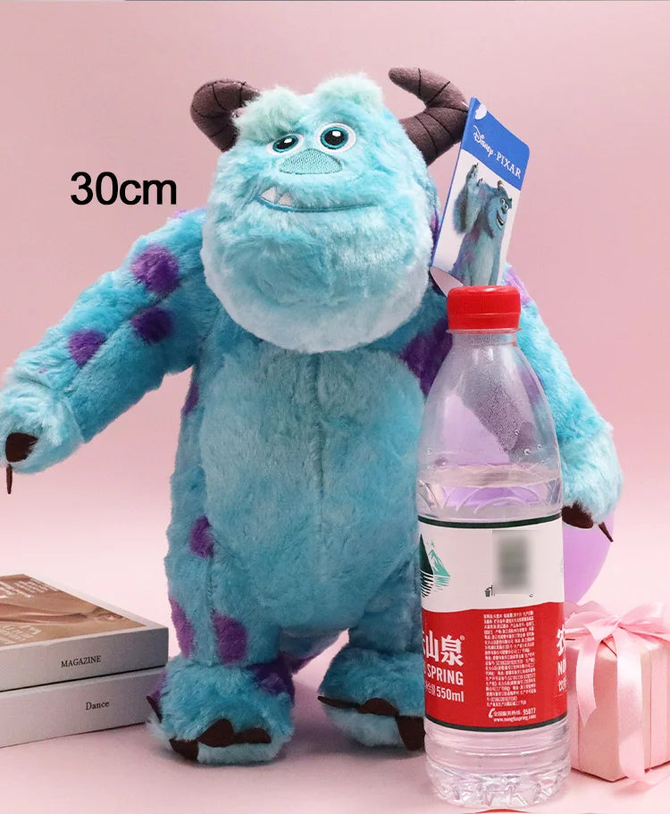 Fluffy Kawaii Sulley Mike Wazowsky Monsters University Stuffed Plush Animals Toy Sets Cute Pixar Doll For Boy Girl Birthday Gift