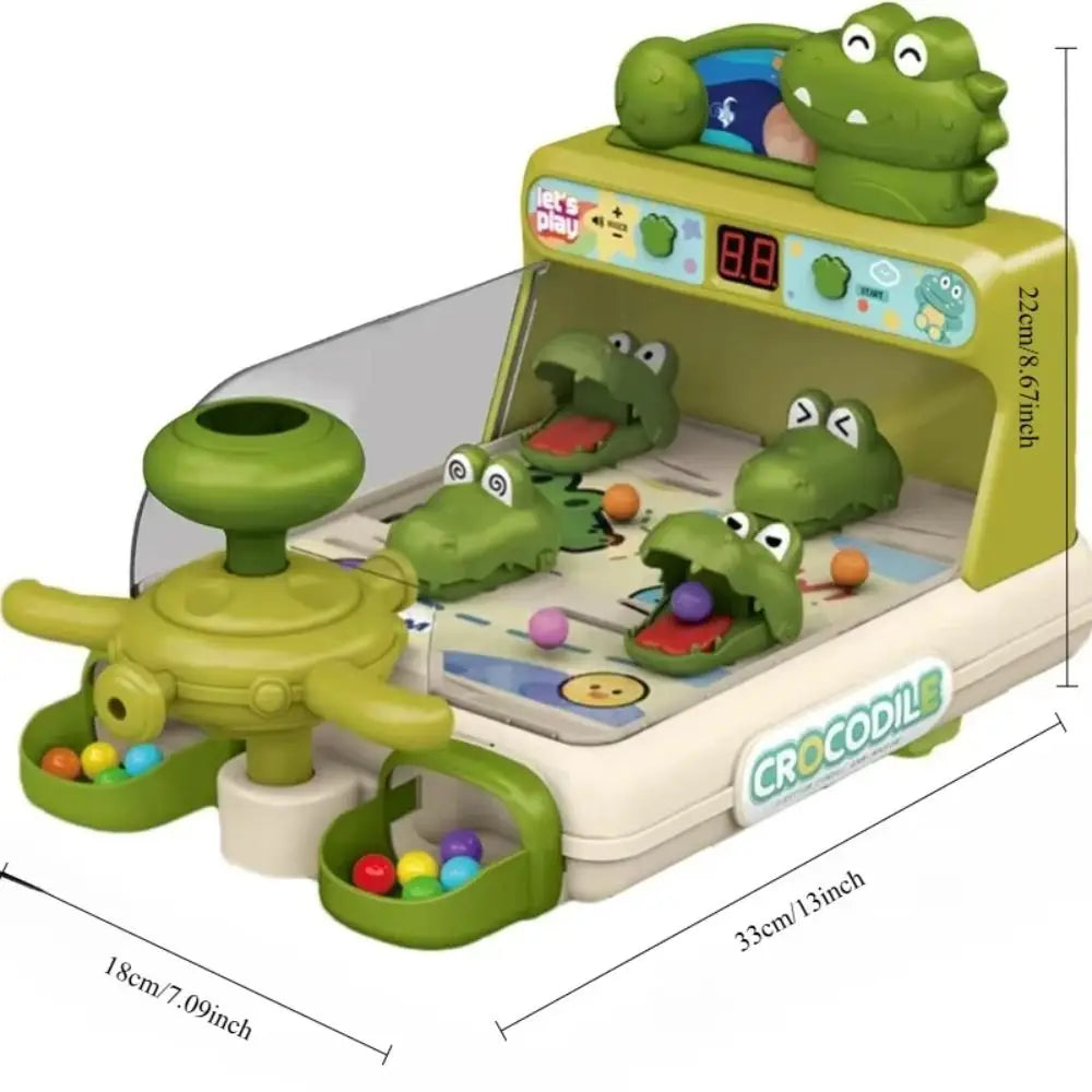 Electric Crocodile Pinball Table – Puzzle & Party Game for Boys & Girls