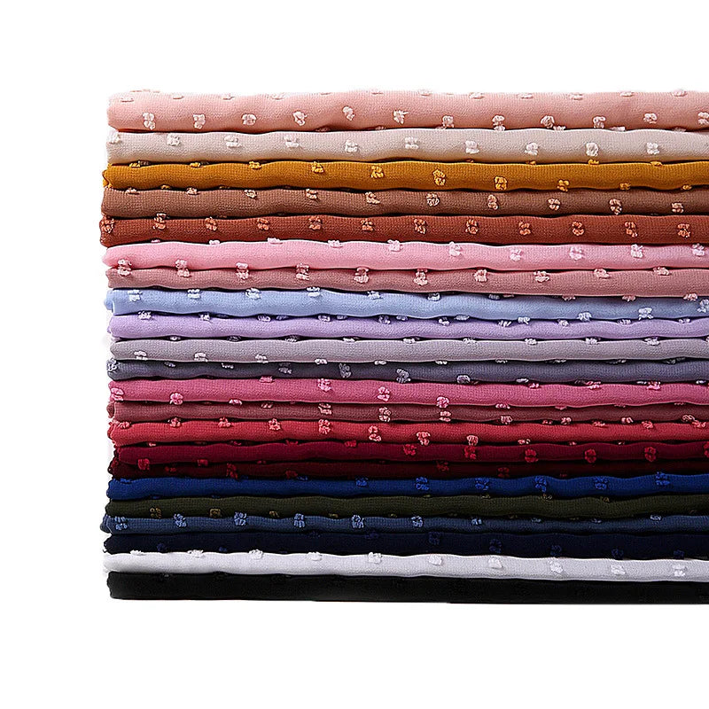 70*175cm Muslim Chiffon Hijab Shawls Scarf Women Solid Color Head Wraps Women Hijabs Scarves Ladies Foulard Femme Muslim Veil