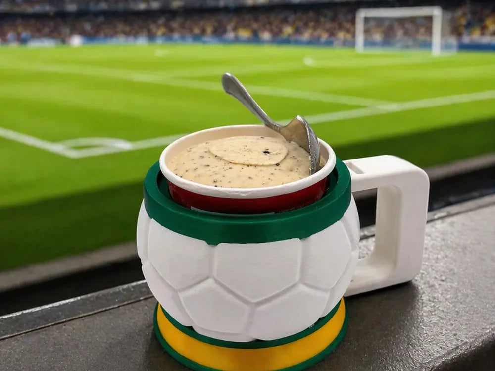 2026 Soccer Ball Cup Holder Candy Bowl Storage Stand Football Fan Decor