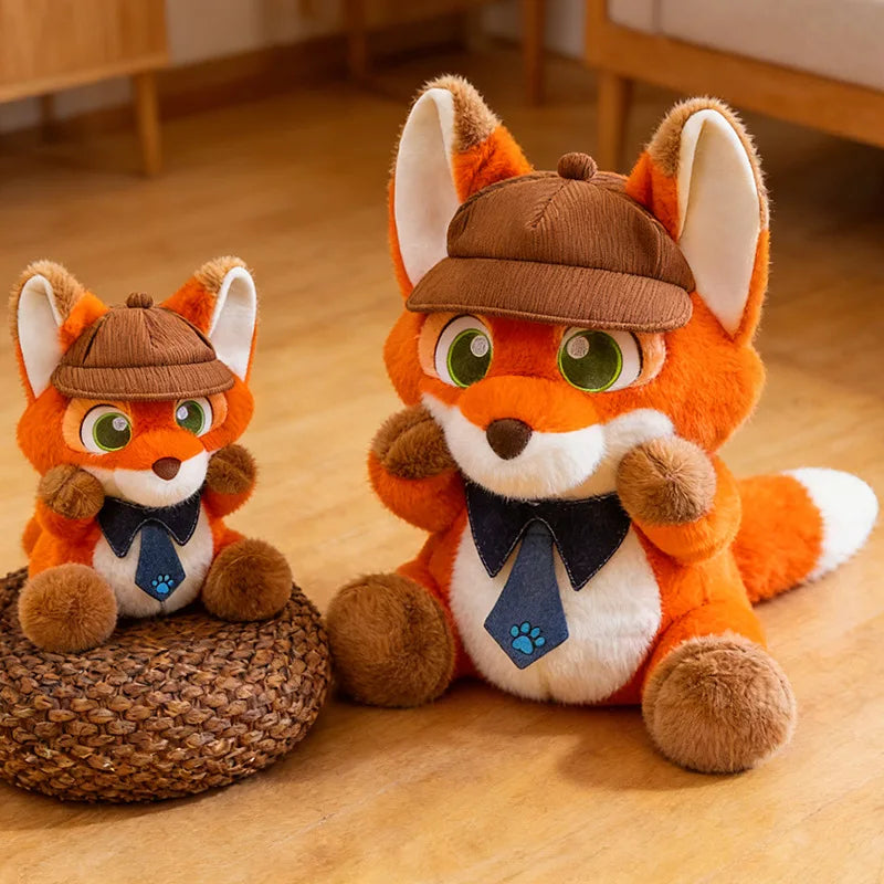 Cute Fox Character Plush Stuffed Doll Toy