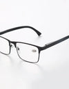 Men Business Vintage Metal Full Frame Presbyopia Eyewear Male Reading Glasses