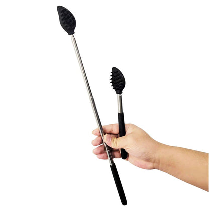 Back Scratcher Telescopic Silicone Backscratcher Massager Kit Back Scraper Extendable Telescoping Itch Health Massage Tools