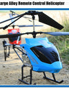 Rc Helicopter With Remote Control Extra Durable Big Plane Toy For Drone Model Outdoor 3.5CH 80cm Aircraft Large Helicopter