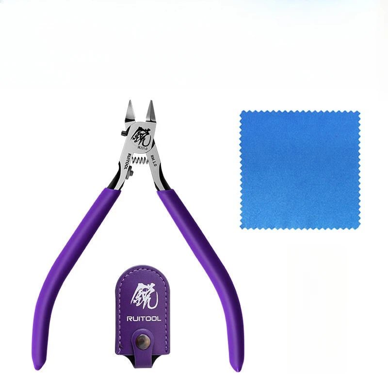 4.7 Inch Model Nippers Ultra-Thin Single-Edged Model Building Tools for Beginners to Repair and Fix Plastic Models Pliers