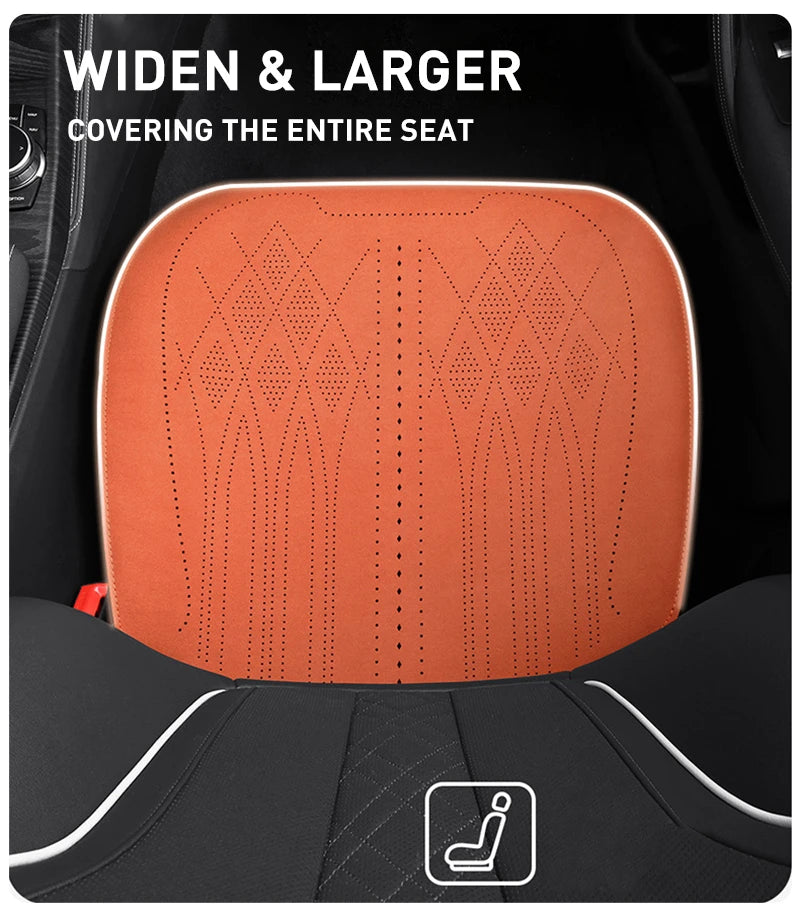 Universal Flip Fur Car Seat Cover Sweatproof Breathable Car Seat Cushion Thin Anti-slip Auto Seat Mat Pad Car Interior Accessory