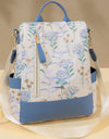 PU Leather Backpacks Multi Function Anti Theft Design Backpack Large Capacity Leisure Travel Bags