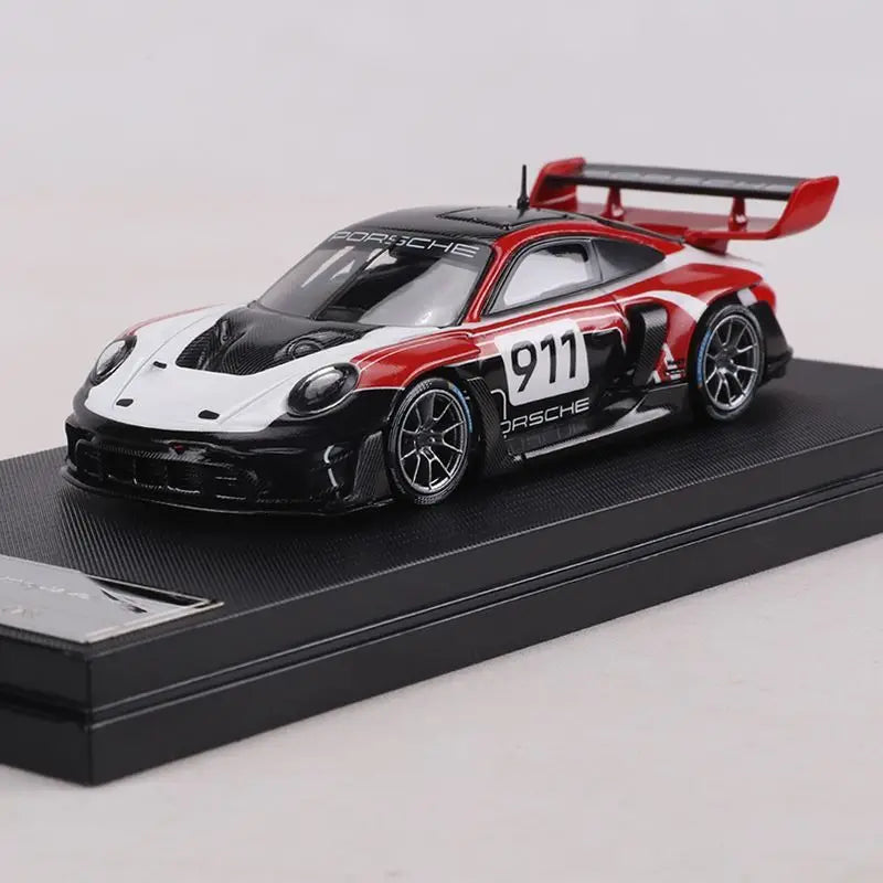 1 64 Scale 911 992 GT3 R Rennsport Diecast Model Car