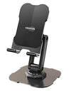720 Rotate Aluminum Alloy Portable Tablet Holder For iPad Adjustable Flexible Folding Lazy Desktop Live Mobile Phone Stand Mount