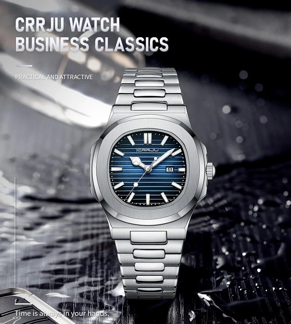 Men Watch Luxury Top Brand Quartz Watches Business Simple Ultra Thin Luminous Wristwatch Men's Clock Reloj Hombre