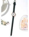Classic Simple Women Watch Roman Numeral Dial Luxury Rose Gold Watch Case Office Lady Slender Wrist watch