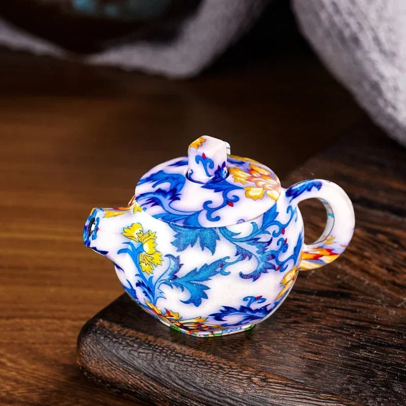 Creative Teapot Gas Lighter Adjustable Flames with Playing Inflation Windproof Red Flame Cigarette Accessories Unique Gift