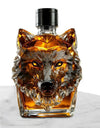 Whiskey Bottles Wolf Crested Wine Cup Engraved Vintage Wolf Themed Whiskey Glass Bottle For Bar Home Party Kitchen Workplace