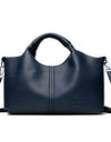 Leather Shoulder Bags For Women Ladies Luxury Handbag Crossbody Bag Zipper Messenger Solid Color Saddle Bag