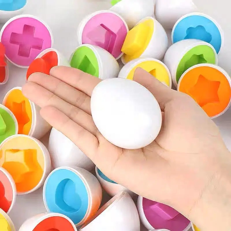 Montessori Games  toy Smart Egg Shape Match Puzzle For s   Development Toy Educational Toy For  1 2 3 4 Year