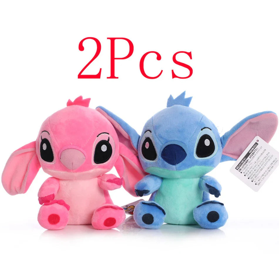 20cm Stitch Stuffed Plush Models Cartoon Stuffed Plush Dolls Anime Plush  Toys Kawaii  Birthday Gift