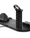 5 In 1 Wireless Charger Stand Pad For iPhone 15 14 13 Apple Watch Airpods Desk Phone Chargers Fast Charging Dock Station
