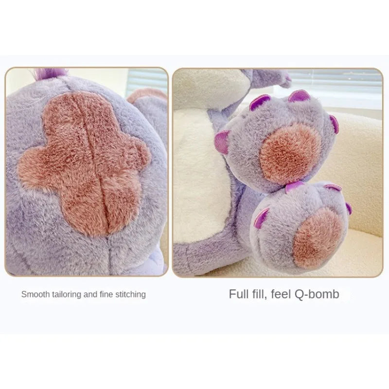 Disney Cartoon Purple Stitch Doll Star  Kawaii Plush Toy Girl's Birthday Doll Girlfriend Valentine's Day Gift 25cm/30cm/45cm
