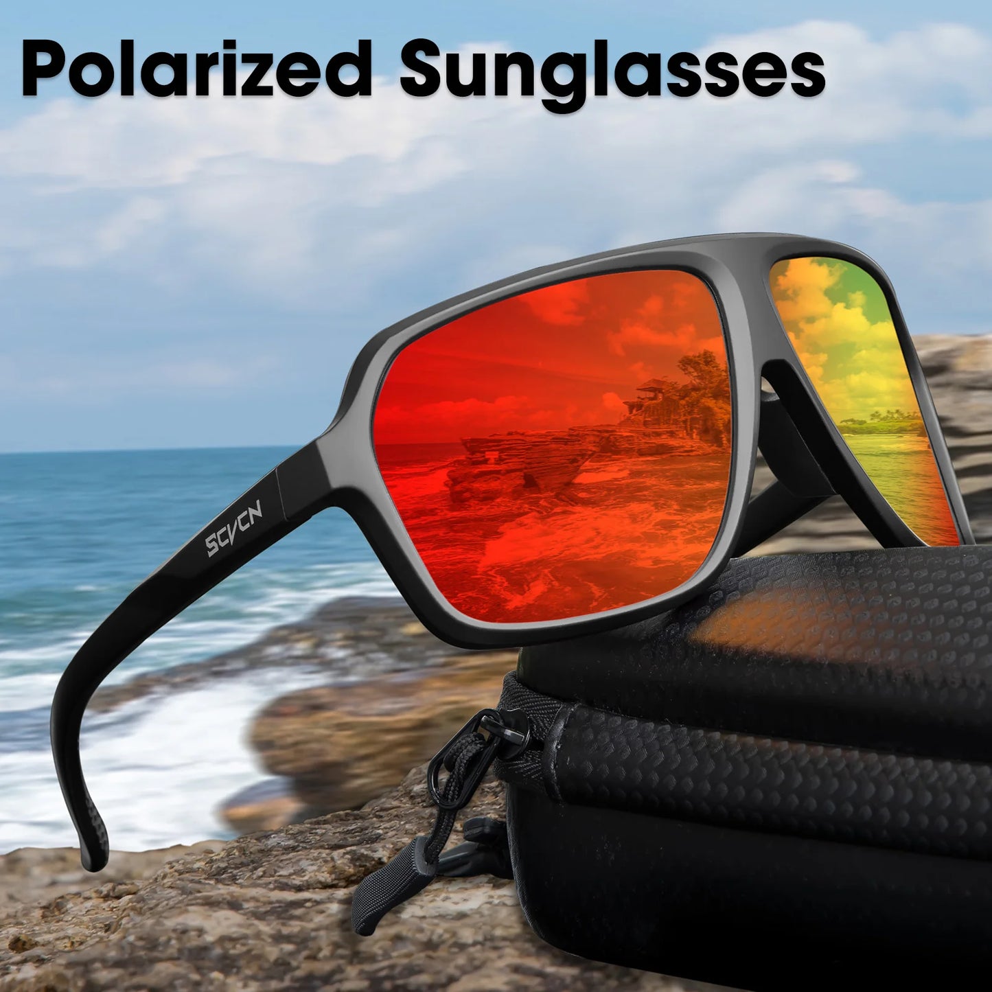 Polarized Cycling Sunglasses Outdoor Fishing Sunglasses UV400 Bicycle Glasses Men MTB Cycling Glasses Women Road Bike Glasses