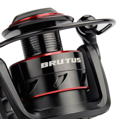 Brutus Super Light Spinning Fishing Reel 8KG Max Drag 5.2:1 Gear Ratio Freshwater Carp Fishing Coil