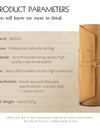 Portable Knife Roll Bag Thickened Canvas 8 Knife Slots+1 Scissor Slots +1 Zipper pouch Cooking Tool(just a bag, no knife)