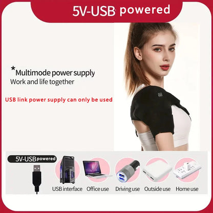 Electric Shoulder Pad USB Electric Shoulder Pad Mugwort Hot Compress Household Appliances