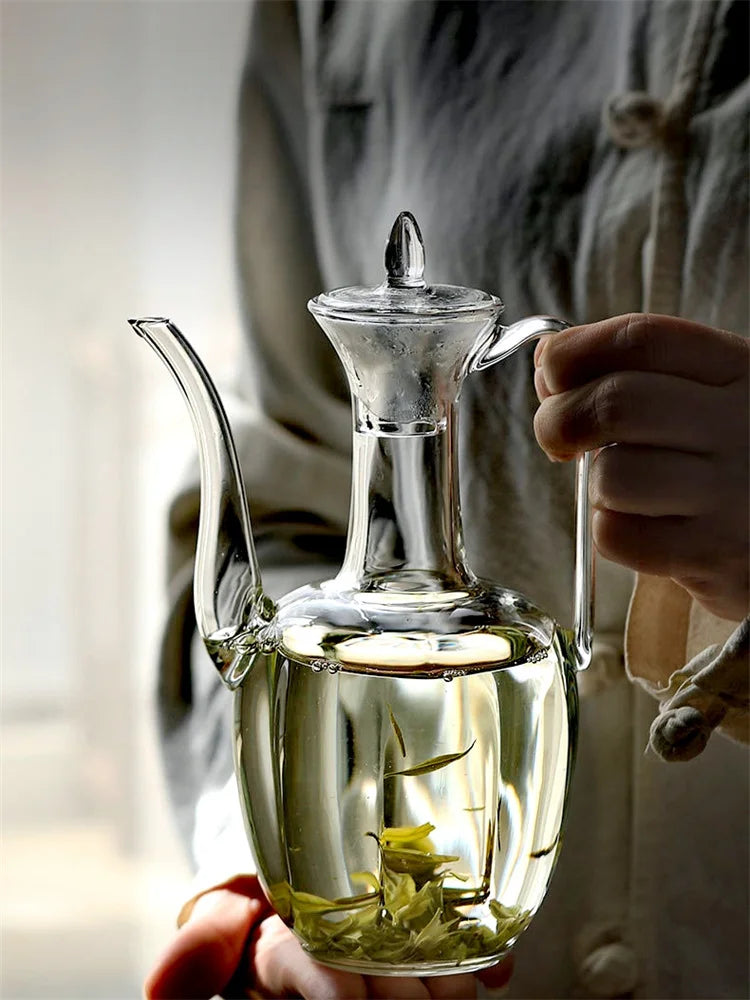 500ml Imitation Song High Borosilicate Glass Teapot