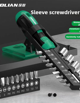 15 in 1 CR-V Screwdriver Precision Hexagonal Screwdriver Head Drills Sockets Car Repair Tools Household Wrench