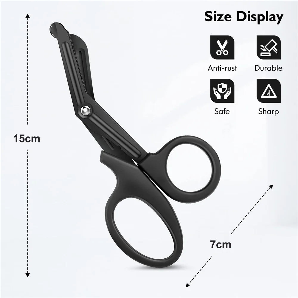 Medical Scissors Survive Paramedic Medical Rescue Scissor Trauma Gauze Tactical First Aid Shear Trauma Shears Survival Rescue