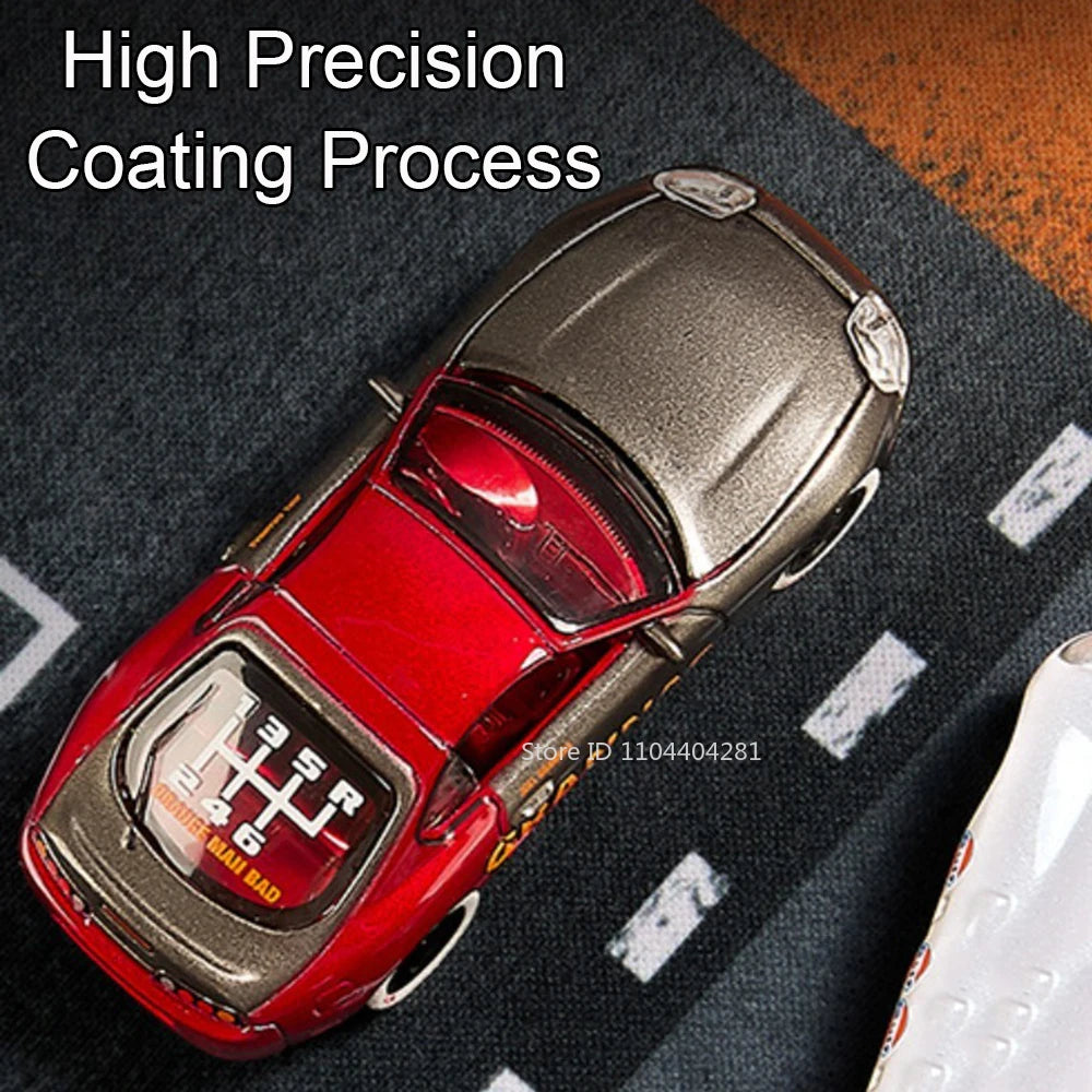 1:64 Scale JDM Corvette GT500 Firebird Daytona Stardust Alloy Diecast Models Toys Series Miniature Cars for 's Toy Gifts