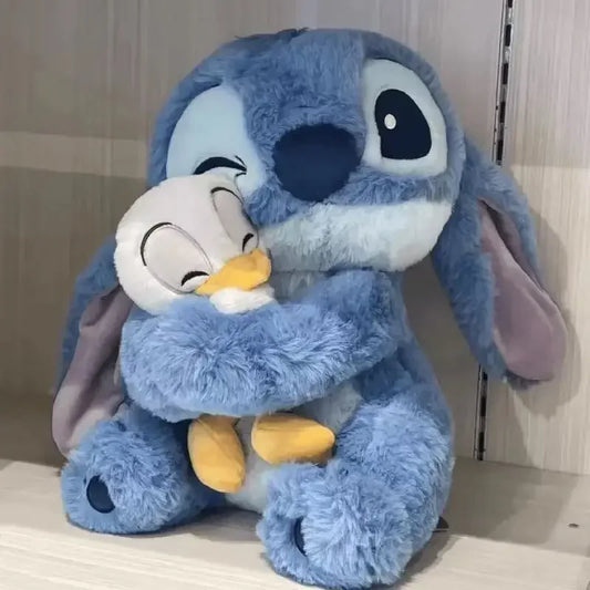 Disney 20cm Plush Doll Stitch Lilo Doll Cute Duck Stitch Plush Stuffed Toy Christmas 's Birthday Gift Kawaii Toys
