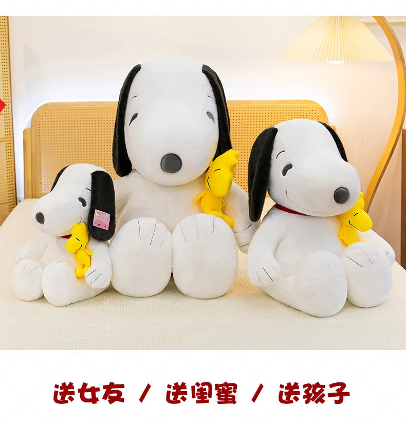 Cute Cartoon Dog Plush Backpack Soft Stuffed Pillow