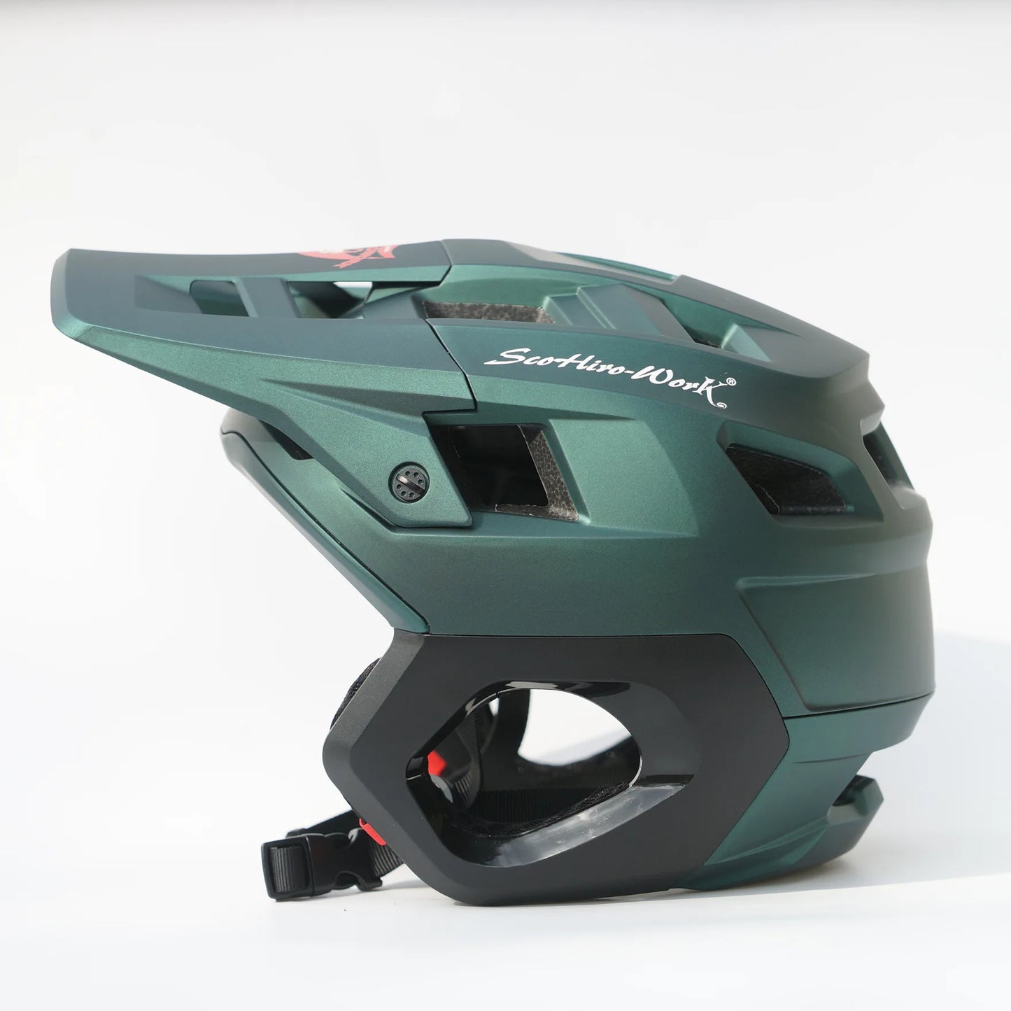 3 4 Half Face MTB Cycling Helmet With Integrated Protection