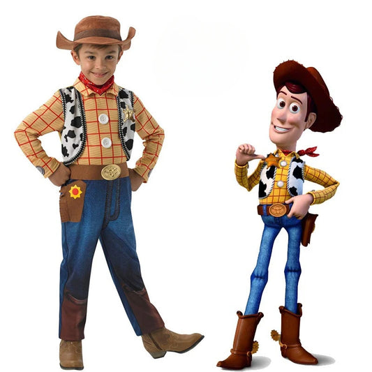 Cowboy Woody Toy Story Children's Cos Cartoon Character Animation Character Halloween Costume Anime Cosplay