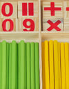 Children Learning math Wooden Educational Toys Digital Stick Montessori Teaching Aid Mathematics Enlightenment Knowledge