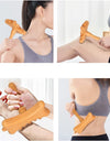 1 PC Wood Massage Stick Wooden Therapy Massage Tools, Home Gua Sha Lymphatic Drainage Tool,Relief Muscle Soreness Anti Cellulite