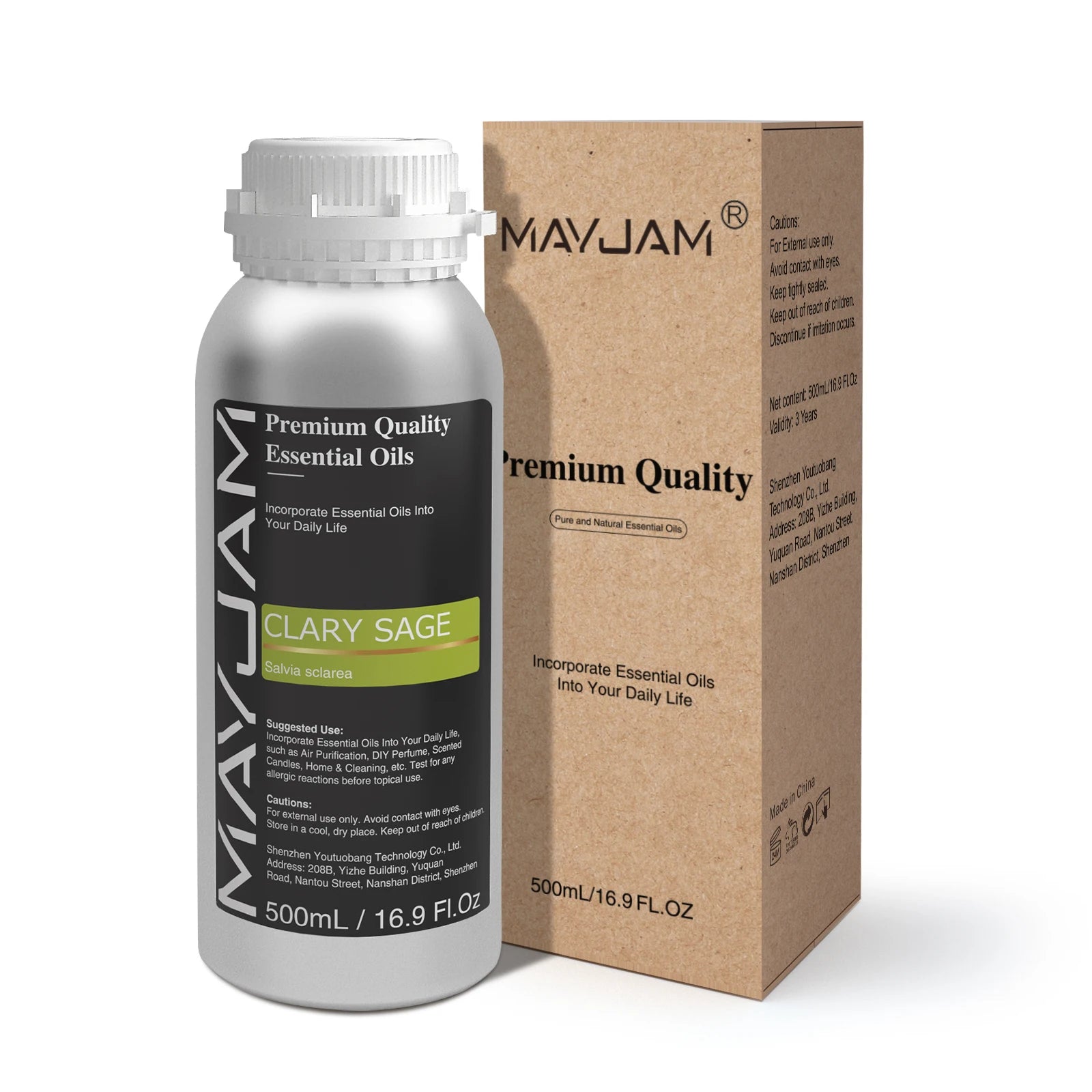 500ML Pure Natural Essential Oil For Humidifier Diffuser Jasmine Lavender Vanilla Eucalyptus Bergamot Lemon Aroma Oils